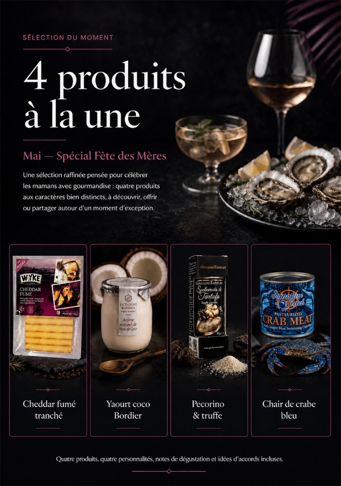 Affiche - spécial fête des mères caviar & co