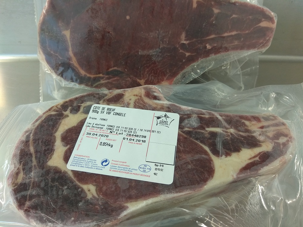 BN Côte de Boeuf Origine France piécée 1 Kg