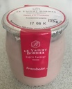 BORDIER Yaourt Framboise125g