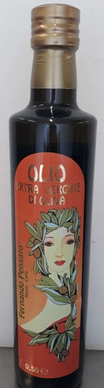 Huile Olive Xtra vierge Italie 500ml