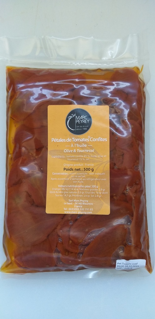 Pétale de tomate confite 500g