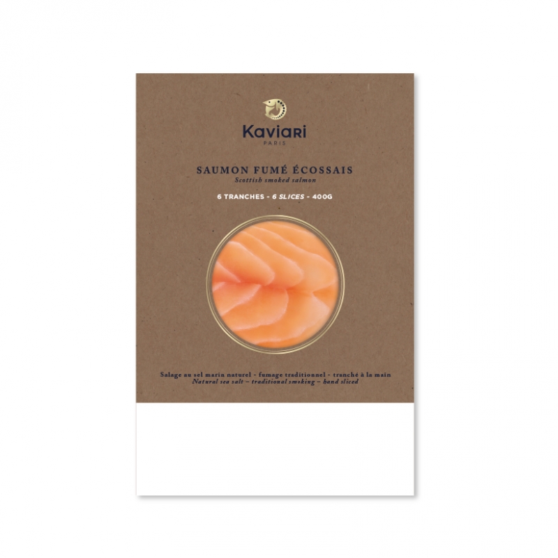 Plaque Saumon Fumé ECOSSE 400g (6 tranches)