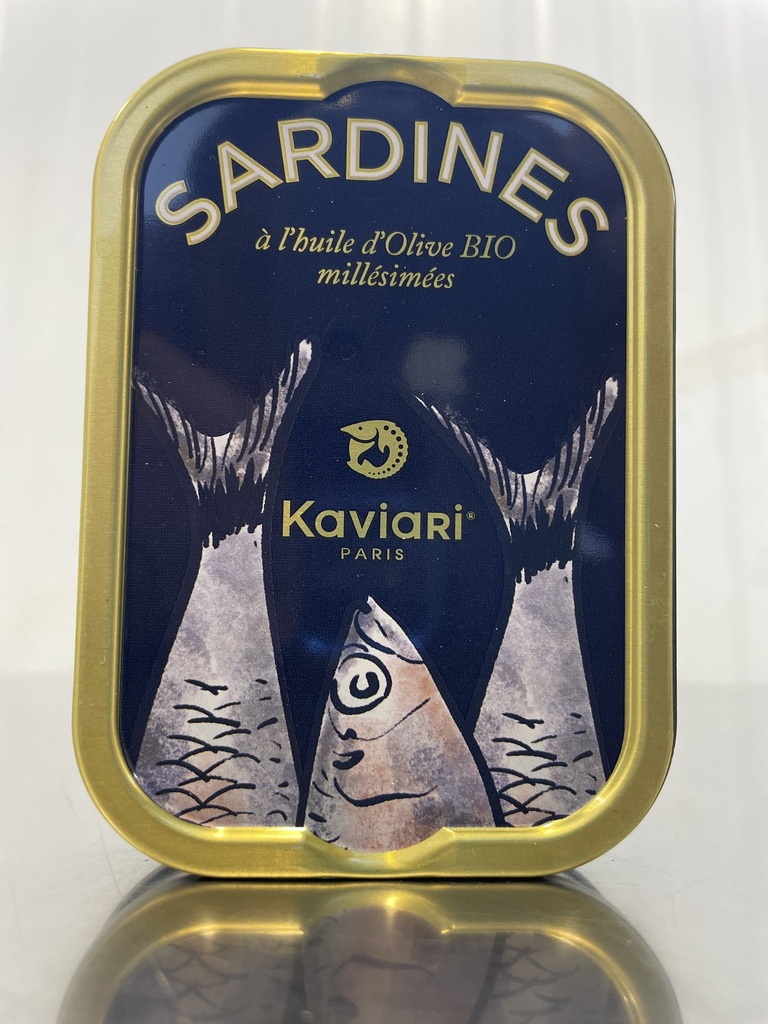 Sardines Millésimées Kaviari Vintage 115g