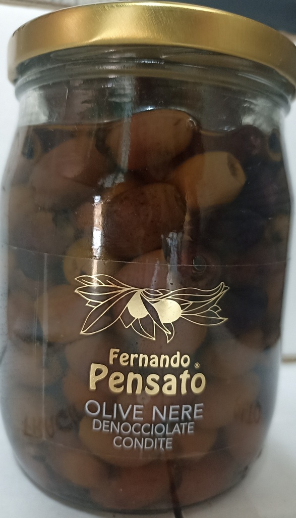 Olive Noire dénoyautée TAGGIASCA 500g