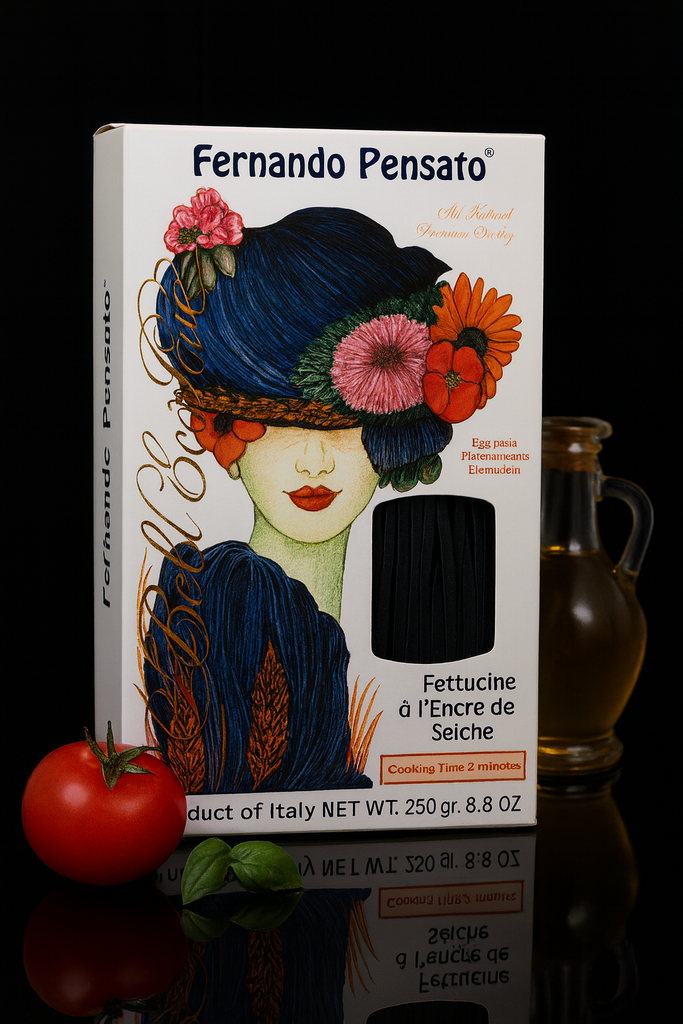 FETTUCHINE encre de seiche PENSATO 250g