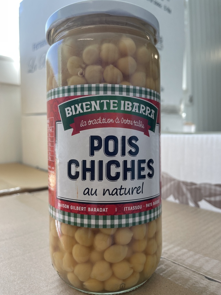 Pois chiches au naturel 660g