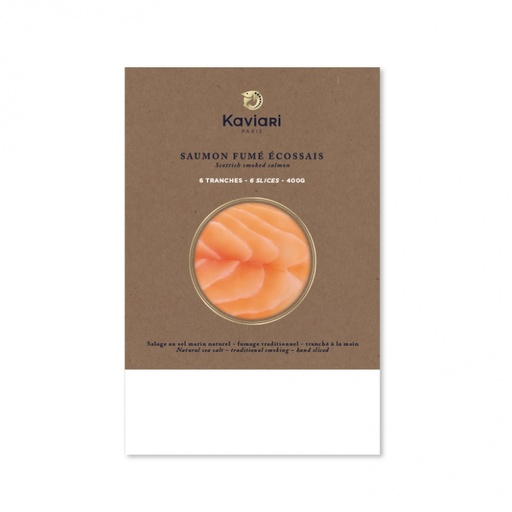 Plaque Saumon Fumé ECOSSE 400g (6 tranches)