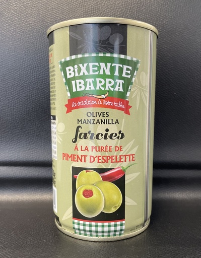 Olive Manzanilla au piment Espelette 150g