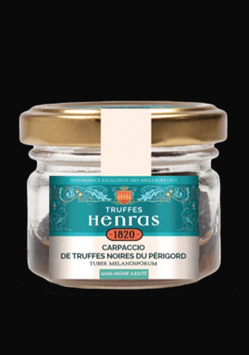 Carpaccio de Truffe noire 20g