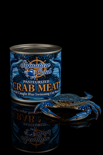 Blue Crab Morceaux Pince Décortiqué (LUMP) 454g