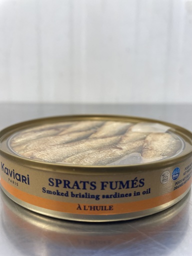 Sardines SPRATS fumés à l'huile d'olive120g